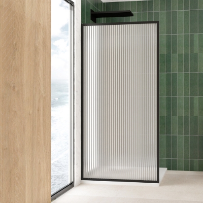 Picture of Alpha Walk in Panel - Black Matt