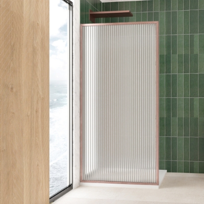 Picture of Alpha Walk in Panel - Antique Copper