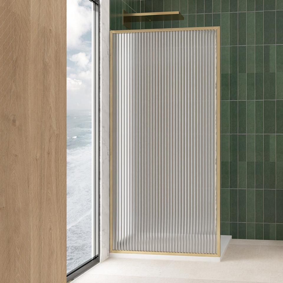 Picture of Alpha Walk in Panel - Full Gold