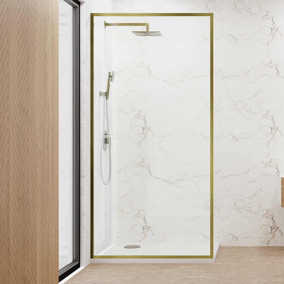 Picture of Alpha Walk in Panel - Antique Bronze