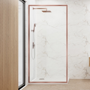 Picture of Alpha Walk in Panel - Antique Copper