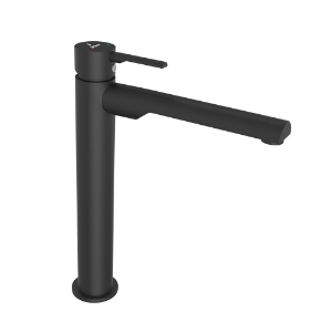 Picture of Single Lever Tall Boy - Black Matt