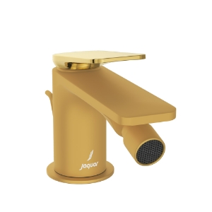 Picture of Single Lever 1-Hole Bidet Mixer - Lever: Gold Bright PVD | Body: Gold Matt PVD
