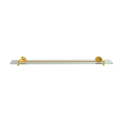 Picture of Glass Shelf 600mm Long - Gold Bright PVD