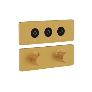 Picture of Exposed Part Kit of Cloud Touch Shower System - Gold Matt PVD