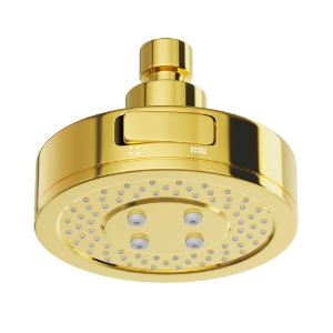 Picture of Medley Overhead Shower - Bright Gold PVD