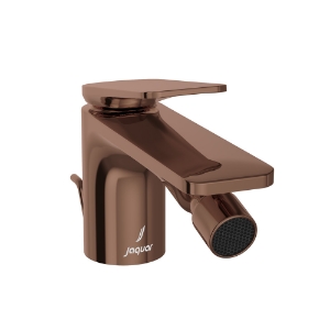 Picture of Single Lever 1-Hole Bidet Mixer with Popup Waste System - Blush Gold PVD