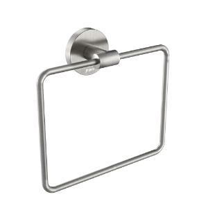 Picture of Towel Ring Square with Round Flange - Stainless Steel
