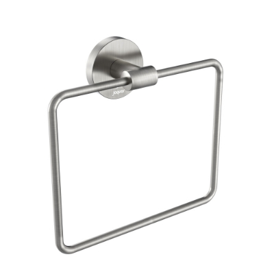 Picture of Towel Ring Square with Round Flange - Stainless Steel