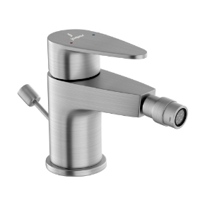 Picture of Single Lever 1 - Hole Bidet Mixer - Stainless Steel