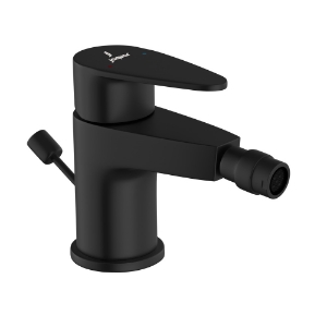 Picture of Single Lever 1 - Hole Bidet Mixer - Black Matt